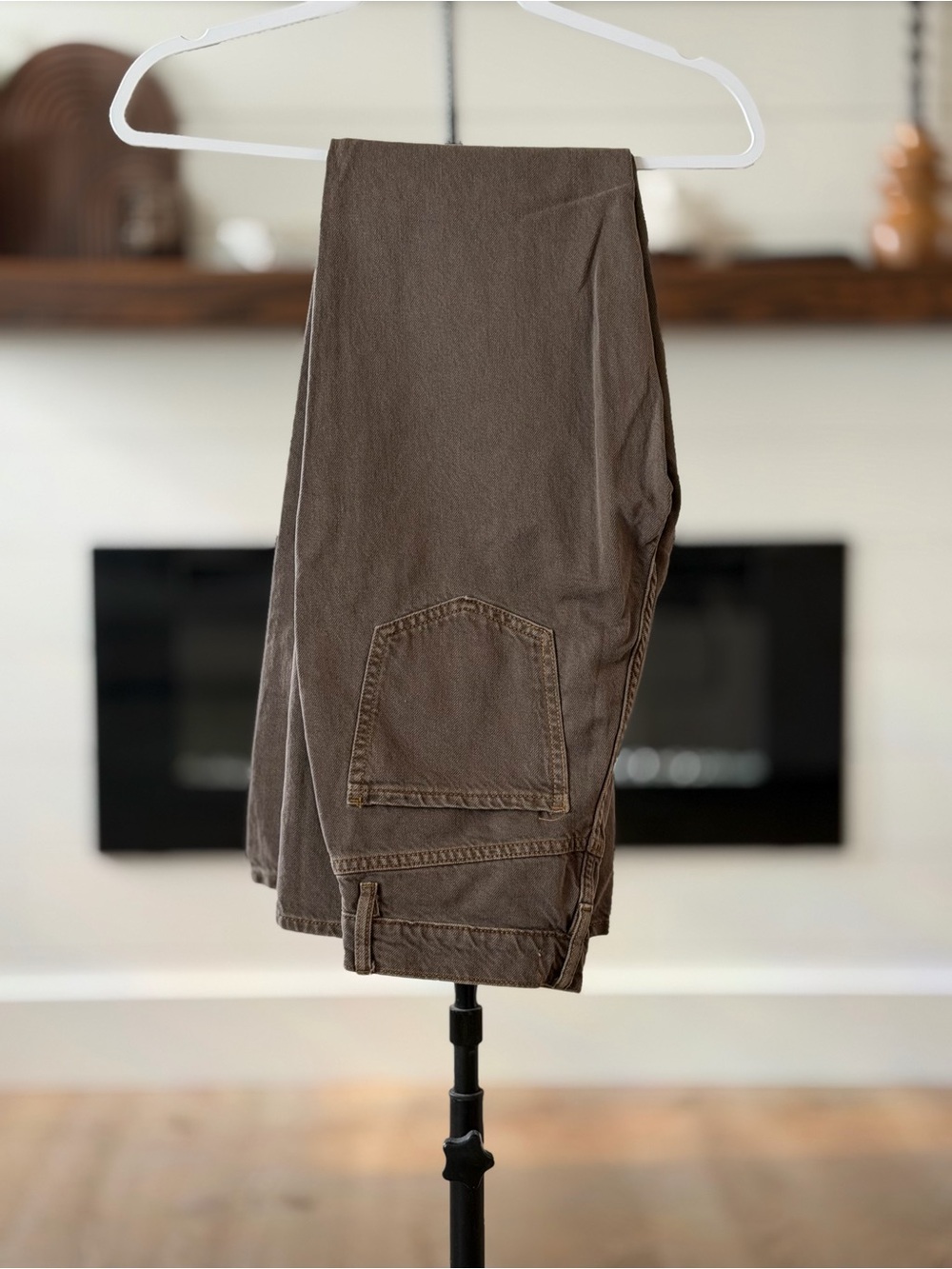 NWOT PacSun Women's Straight Leg Jeans in brown
